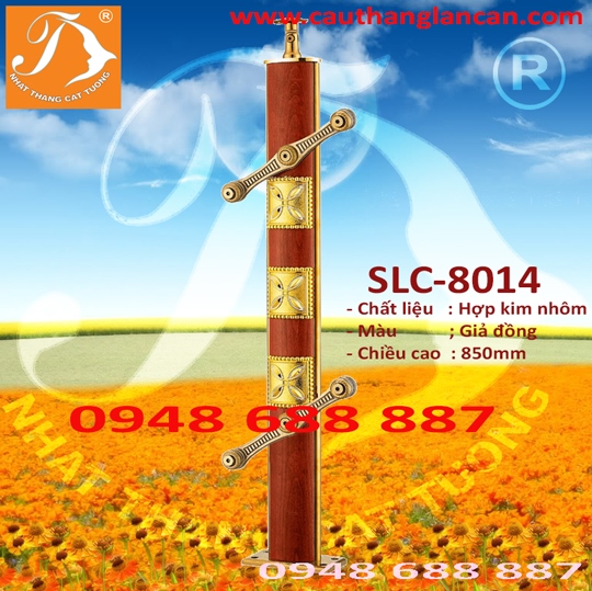 Trụ lan can hơp kim nhôm SLC-8014